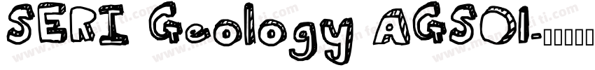 SERI Geology AGSO1字体转换